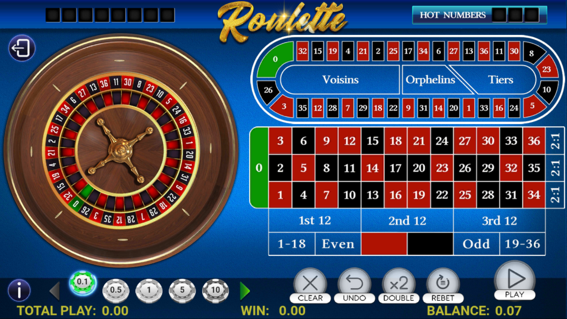 Table-inspired games on Orionstar
